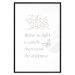 Wall Poster Better to Light a Candle - English texts and butterfly ornaments 122861 additionalThumb 17