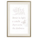 Wall Poster Better to Light a Candle - English texts and butterfly ornaments 122861 additionalThumb 19