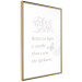 Wall Poster Better to Light a Candle - English texts and butterfly ornaments 122861 additionalThumb 8