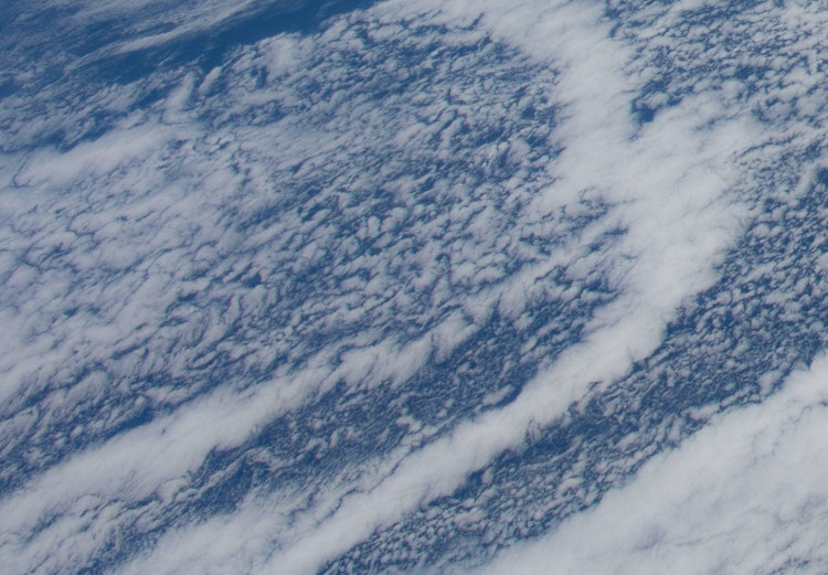 Canvas Space flight - a satellite photo of the Earth and the cloud band 123161 additionalImage 4