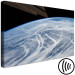 Canvas Space flight - a satellite photo of the Earth and the cloud band 123161 additionalThumb 6