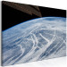 Canvas Space flight - a satellite photo of the Earth and the cloud band 123161 additionalThumb 2