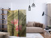 Room Divider Bonjour Paris! (3-piece) - urban collage with Eiffel Tower and flowers 124261 additionalThumb 4