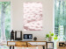 Wall Poster Pastel Warmth - texture of pink woolen braid 124461 additionalThumb 23