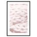 Wall Poster Pastel Warmth - texture of pink woolen braid 124461 additionalThumb 17