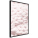 Wall Poster Pastel Warmth - texture of pink woolen braid 124461 additionalThumb 10