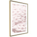 Wall Poster Pastel Warmth - texture of pink woolen braid 124461 additionalThumb 6