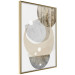 Set of wall art Beige abstraction 127161 additionalThumb 4