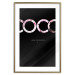 Wall Poster I Am Fashion - pink English text on a contrasting black background 125761 additionalThumb 16
