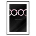 Wall Poster I Am Fashion - pink English text on a contrasting black background 125761 additionalThumb 17