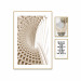 Set of wall art Beige abstraction 127161 additionalThumb 1