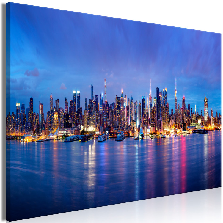 Large canvas print New York Nights [Large Format] 128661 additionalImage 2