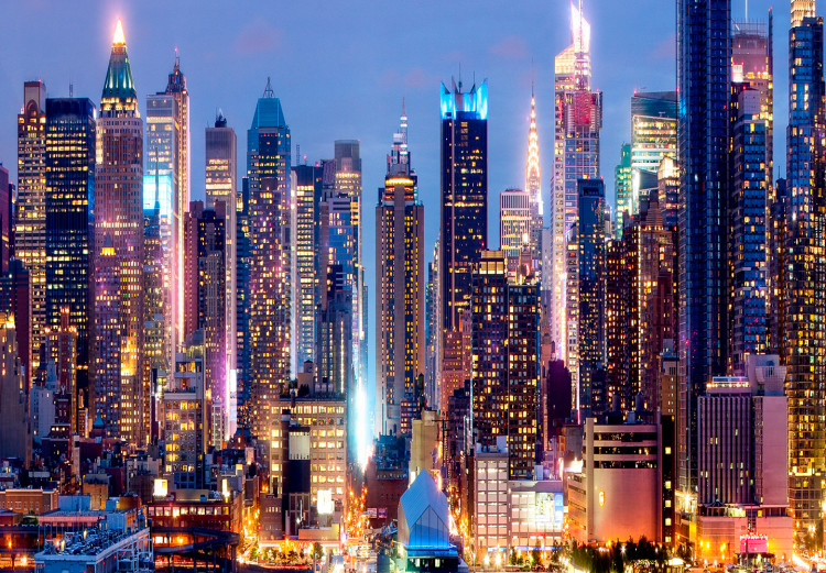 Large canvas print New York Nights [Large Format] 128661 additionalImage 4