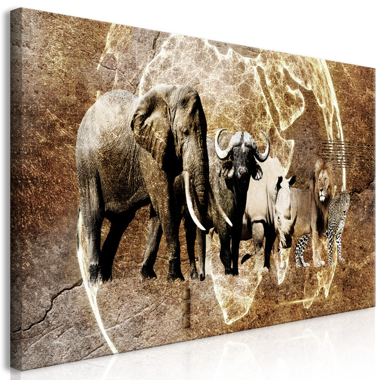 Large canvas print Memories from Africa II [Large Format] 131861 additionalImage 2