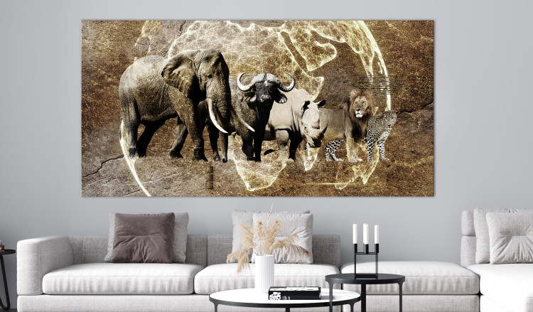 Large canvas print Memories from Africa II [Large Format] 131861 additionalImage 5