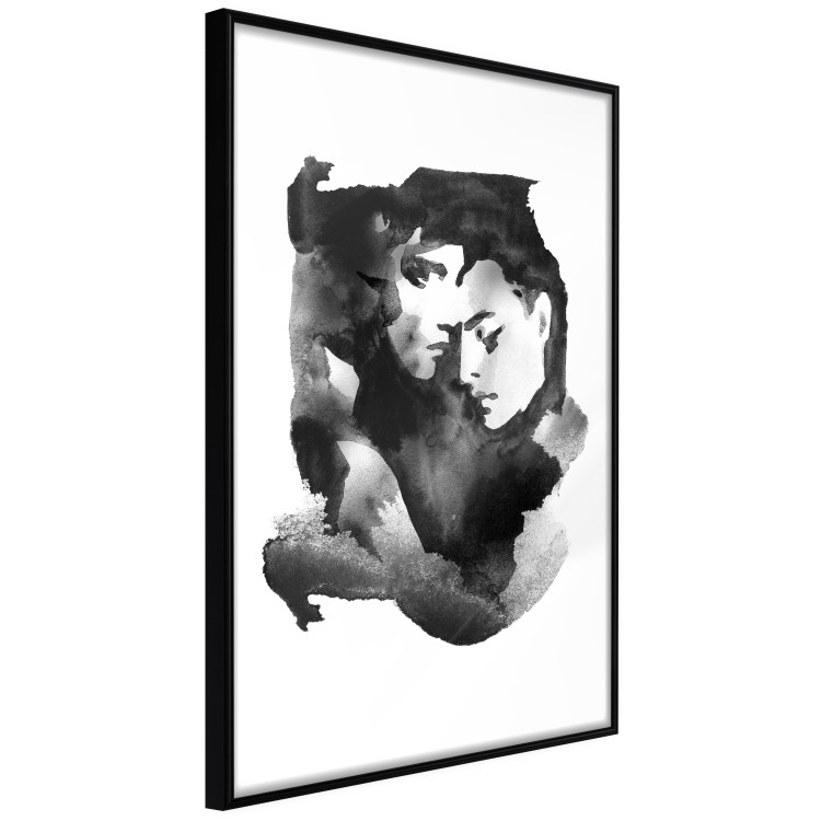 Poster Love Longing - romantic couple on a solid white background 132161 additionalImage 11
