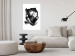 Poster Love Longing - romantic couple on a solid white background 132161 additionalThumb 2