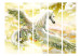 Room Separator Pegasus (Yellow) II (5-piece) - winged horse against a fairy-tale sky 132561 additionalThumb 3