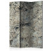 Folding Screen Cracked Stone (3-piece) - composition with background in gray shades 132961