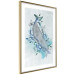 Wall Poster Mrs. Whale - aquatic creature amidst plants on a white background 135361 additionalThumb 18