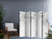 Room Divider Touch of Nature - Third Variant II (5-piece) - Black and white forest 136161 additionalThumb 2