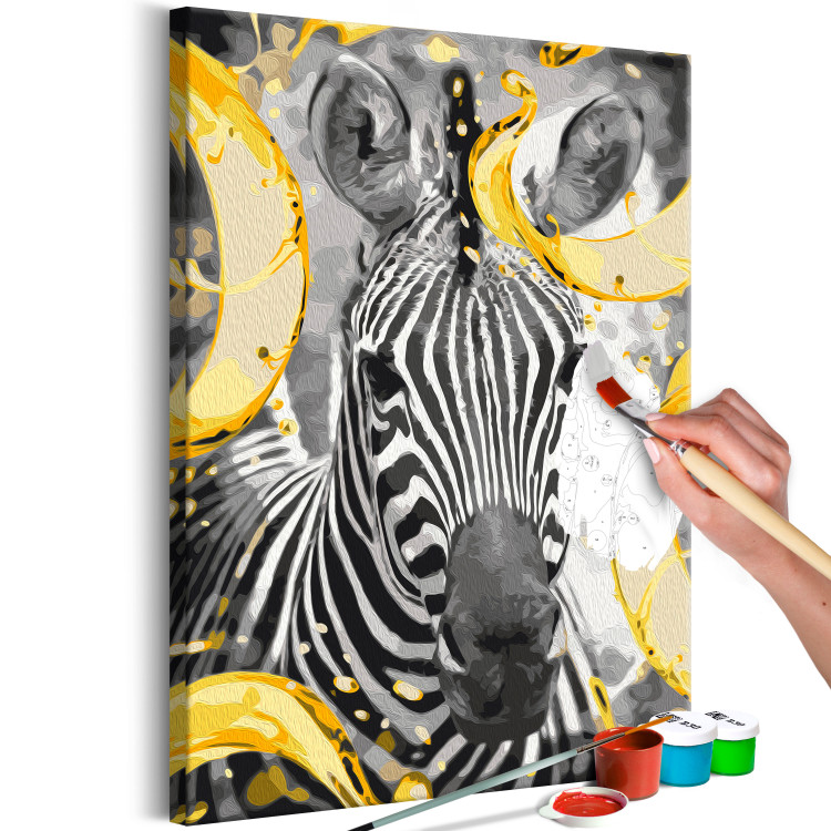 Paint by Number Kit Radiant Zebra 142761 additionalImage 6
