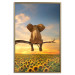 Wall Poster Elephant and Sunflowers [Poster] 142861 additionalThumb 25