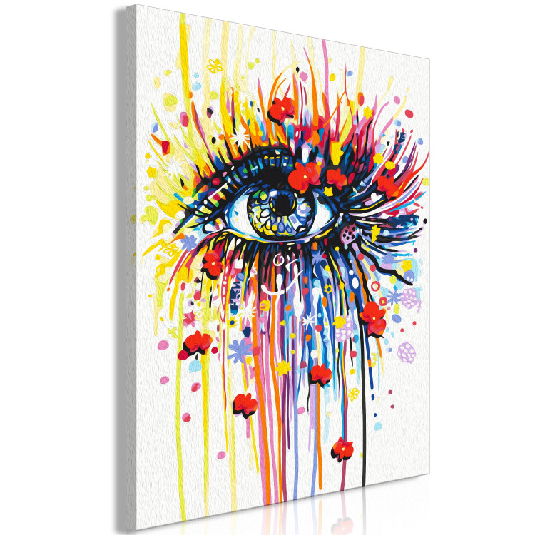 Paint by Number Kit Flowery Eye 143661 additionalImage 6