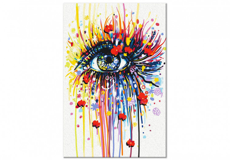 Paint by Number Kit Flowery Eye 143661 additionalImage 4