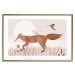 Wall Poster Wandering Fox and Birds - Forest Animals Heading Towards the Sun 144761 additionalThumb 24