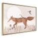 Wall Poster Wandering Fox and Birds - Forest Animals Heading Towards the Sun 144761 additionalThumb 6