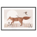 Wall Poster Wandering Fox and Birds - Forest Animals Heading Towards the Sun 144761 additionalThumb 25