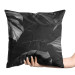 Decorative Velor Pillow Nocturnal monstera - a composition with rich detail of egoztic plants 147061 additionalThumb 2