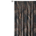 Decorative Curtain Chocolate ficus - a botanical glamour composition in shades of brown 147161 additionalThumb 5