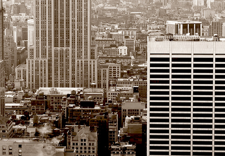 Large canvas print Monochrome New York City Skyline II [Large Format] 150761 additionalImage 3