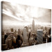 Large canvas print Monochrome New York City Skyline II [Large Format] 150761 additionalThumb 2