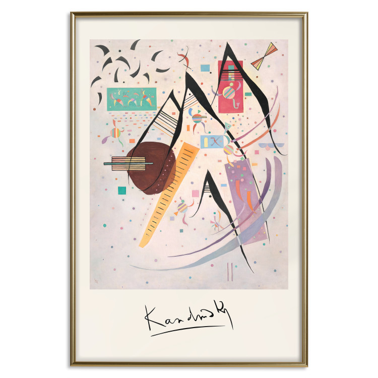 Poster Black Dots - Kandinsky’s Colorful and Disorderly Composition 151661 additionalImage 23