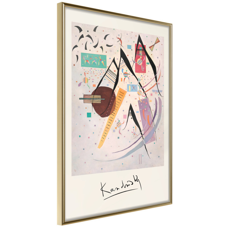 Poster Black Dots - Kandinsky’s Colorful and Disorderly Composition 151661 additionalImage 4