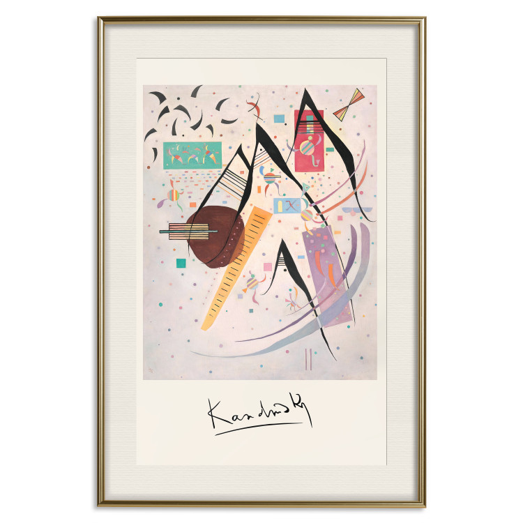 Poster Black Dots - Kandinsky’s Colorful and Disorderly Composition 151661 additionalImage 25