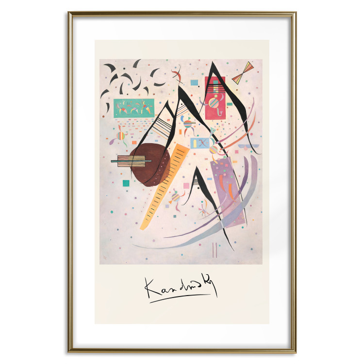 Poster Black Dots - Kandinsky’s Colorful and Disorderly Composition 151661 additionalImage 24