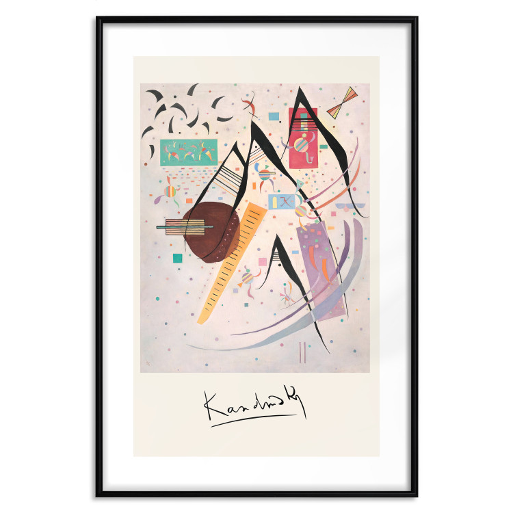 Poster Black Dots - Kandinsky’s Colorful and Disorderly Composition 151661 additionalImage 19
