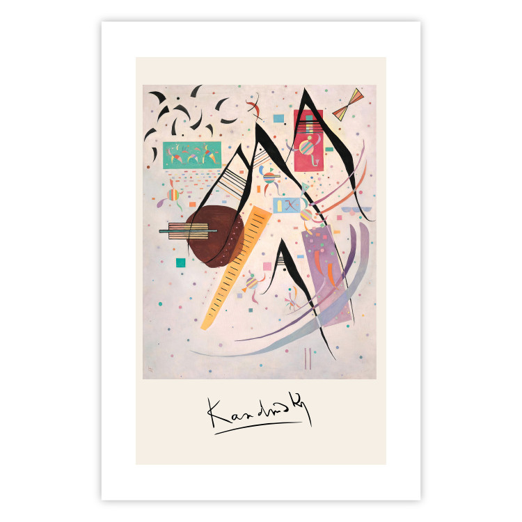 Poster Black Dots - Kandinsky’s Colorful and Disorderly Composition 151661 additionalImage 18