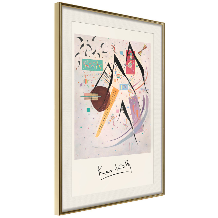 Poster Black Dots - Kandinsky’s Colorful and Disorderly Composition 151661 additionalImage 8