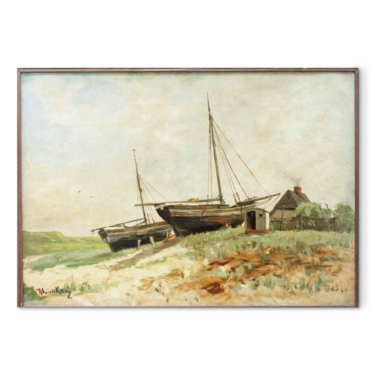 Reproduction Painting Fishing boats 154361