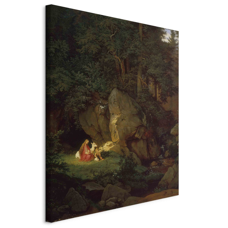 Art Reproduction Genoveva alone in the woods 156661 additionalImage 2