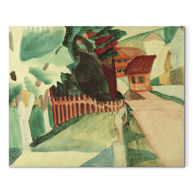 Reproduction Painting Village Road  159761