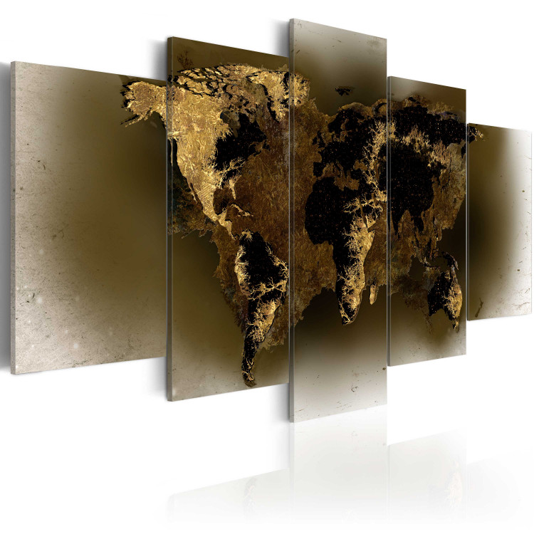 Canvas Print Brass continents 50061 additionalImage 2