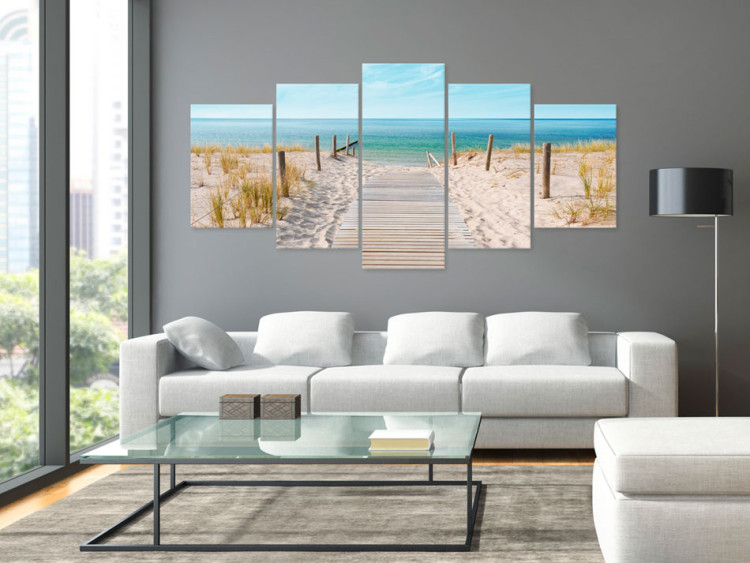 Canvas Art Print Towards The Sea 62161 additionalImage 3