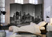 Room Separator New York Nights II - black and white panorama of New York City architecture 95261 additionalThumb 4