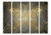 Room Divider Golden Butterfly II - oriental ornament in butterfly shape in retro style 95461 additionalThumb 3